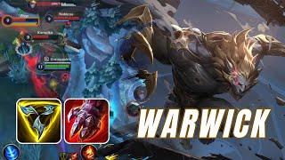 WILD RIFT - REWORK WARWICK STILL OP TOP LANE GAMEPLAY