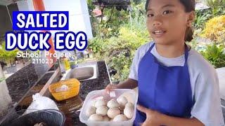 HOW TO MAKE SALTED DUCK EGGS