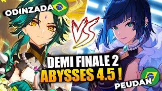 Ces deux joueurs brésiliens s'affrontent pour une place en finale !Genshin PVP ! L'arène des Abysses