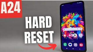 How to Factory HARD RESET Samsung Galaxy A24 ( 3 Ways)