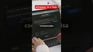 Windows vs Linux: Which is best ️ (6/500) #Windows #Linux #shorts