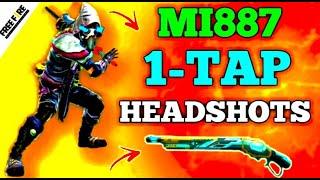 M1887  1-TAP HEADSHOTS  FREE FIRE MONTAGE VIDEO | Dynamic Bro || 2023 ||