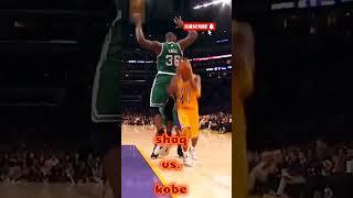 When Kobe turned beast mode… even Shaq couldn’t stop him!  #shorts