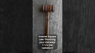 The Power of Distance - How to Dodge Radiation!  #radiation #shorts #radiationprotection #distance