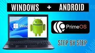 How To Install Prime OS Android Windows 11 | Install Prime OS in Dual Boot with Windows