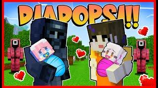 ATUN & MOMON DI ADOPSI FRONT MAN DAN LADY SQUID GAME !! Feat @sapipurba Minecraft