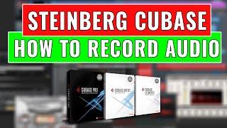 Steinberg #Cubase: How to Record Audio in Steinberg Cubase - OBEDIA Cubase Training