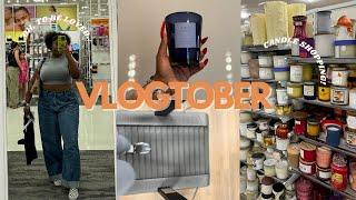 VLOGTOBER DAY 13! Fall Candle Shopping, Oh..To Be Loved