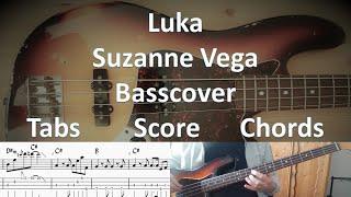 Suzanne Vega Luka. Bass Cover Score Notes Tabs Chords Transcription Bass: Michael Visceglia