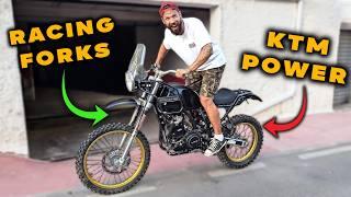 Real OFF-ROAD Suspension (and more) for my Himalayan KTM 640cc Swap 3