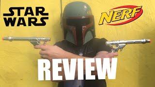 REVIEW Jango Fett Action Set Star Wars Nerf Blaster from Attack of the Clones