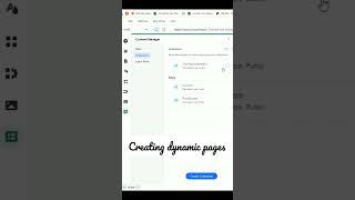 creating dynamic pages in Wix to speed up your site