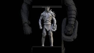 Blender shorts Create a Stunning 3D Gladiator Character in Blender 4.3: Tips & Techniques!