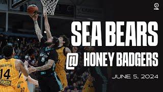 Winnipeg Sea Bears at Brampton Honey Badgers | Game Highlights | June 5, 2024