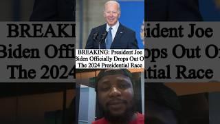 Joe Biden withdraws from presidential race… Donald trump VS Kamala Harris #joebiden #kamalaharris