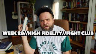 Week 28 Of Books Being Sick! High Fidelity, Fight Club, Hard Rain Falling!