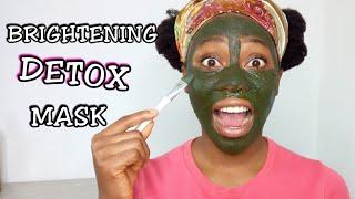 HOW TO MAKE A BRIGHTENING DETOX MASK  @Ada-uju