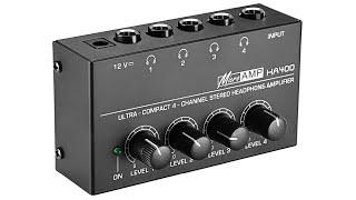 Behringer HA400 усилитель для наушников | Обзор