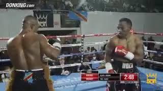 Combat Boxe Victoire de Ilunga Junior Makabu vs. Thabiso Mchunu Victoire a la 12 eme Rounds