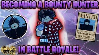 [GPO] BATTLE ROYALE BUT I BECOME A BOUNTY HUNTER..! | (BATTLE ROYALE CHALLENGE)