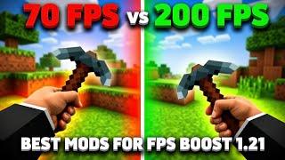 Best fps Mods To Enhance Vanilla Minecraft| FPS Boost! | 1.21.1 #minecraft