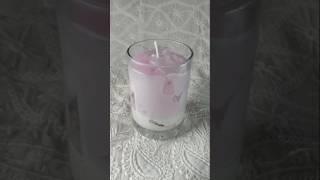 Lavender latte candle #candles #candlecraft #candlemaking #candlemaking #candlelight #customcandles