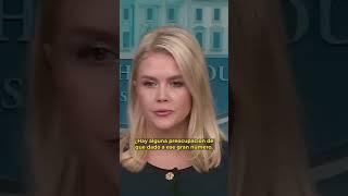 Karoline Leavitt: Si estás en el país ilegalmente, estas sujeto a deportación: