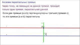 7 класс. Глава4 - Параллельные прямые. Аксиома параллельных прямых