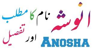 Anosha name meaning in urdu and Hindi/Anosha naam Ka matlab