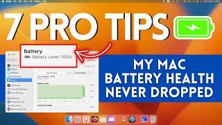 7 Tips to Keep Your Mac Battery Health 100% - How to Save Mac Battery Life? Tips & Tricks