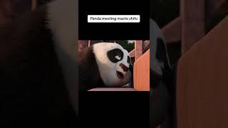 Panda meeting master shifu#short #shortfilm #shortfilm #shortvideo#cinemareels #movieclips#kungfu