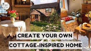 COTTAGE-Inspired Design: Simple Tips and Ideas for a Cozy Space | Beautiful & Charming Home Interior