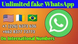 Fake WhatsApp kaise bnate hai 2025 | Unlimited WhatsApp account create