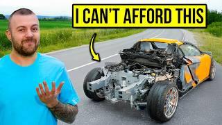 REBUILDING MY WRECKED MCLAREN WITH THE CHEAPEST PARTS