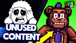 FNAF Into the Pit Cut Content is Crazy | LOST BITS [TetraBitGaming]