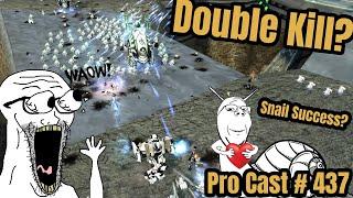 Double Kill? Snail Success? Supreme Commander 2 Pro Cast# 437 3v3 on Van Horne Core - Steal Speaks