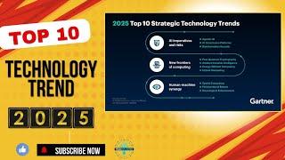 2025 Top 10 Technology Trends | Gartner's Future Prediction #Gartner #techtrends2025 #trending