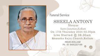 Funeral Service SHEELA ANTONY