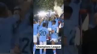 Manchester City Winning the Champions League