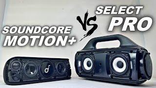 ANKER SOUNDCORE MOTION + VS ANKER SOUNDCORE SELECT PRO [SOUNDTEST]