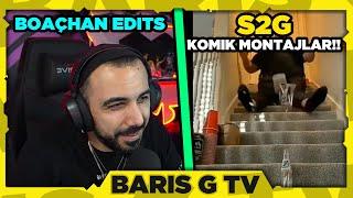 Barış G BOAÇHAN - S2G ÖZEL KOMİK MONTAJLAR İZLİYOR!!