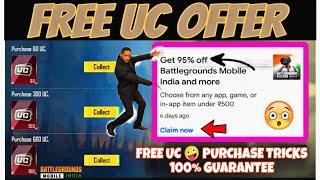 OMG BGMI 325 UC ONLY *80 | BGMI 95%PLAY STORE OFFER | HOW TO GET 95% PLAY STORE OFFER IN BGMI