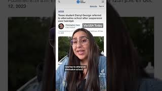 #texas student suspended over #hairstyle, parents are upset over how a #school handled a #shooting