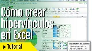 Tutorial Excel en español: Cómo crear hipervínculos entre celdas y hojas