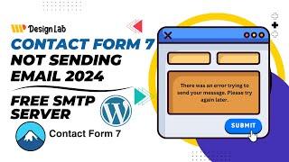 Contact Form 7 Not Sending Email 2024 | Free Smtp Server