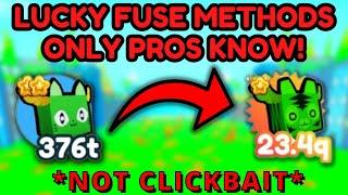 New *BEST* Fuse Methods on Pet Simulator X Lucky Update (Roblox)