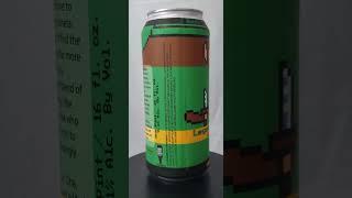 Beer Can Label Art Brewery 8-Bit Aleworks Brewing Company Legend of Zymur Video Game