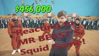 FairyHolic's reaction to Mr Beast Squid Game in real life!!!