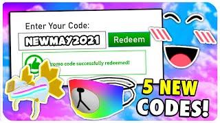 2021 *ALL 5 NEW* ROBLOX PROMO CODES! MAY (WORKING)