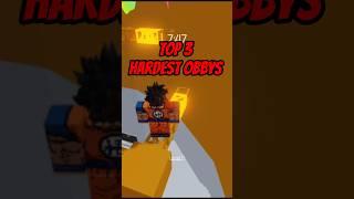 Top 3 hardest obbys only 0.1% can beat #subscribe #roblox #obby #funny #goku